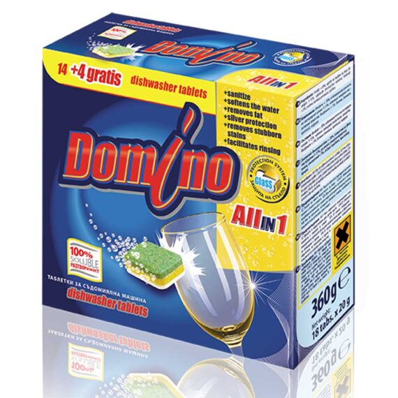 domino δισκία για πλυντήριο πιάτων – όλα σε 1