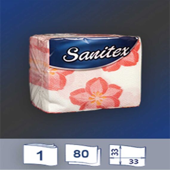 sanitex kamelia, Χαρτοπετσέτες, 80 τεμάχια