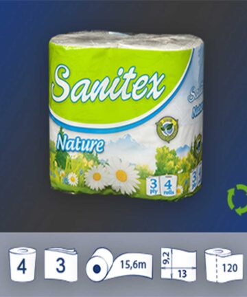 sanitex nature 4 ρολά